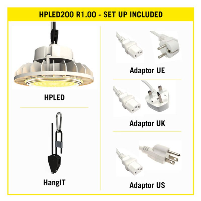 HPLED 200 W Fullspektrum, Secret Jardin