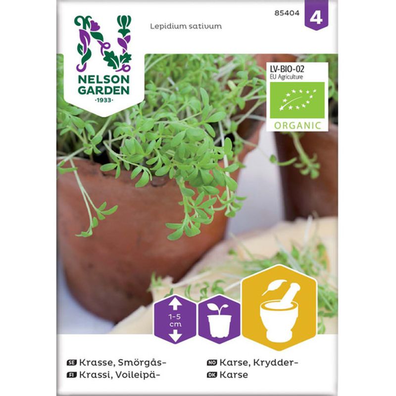 Karse, Krydder-