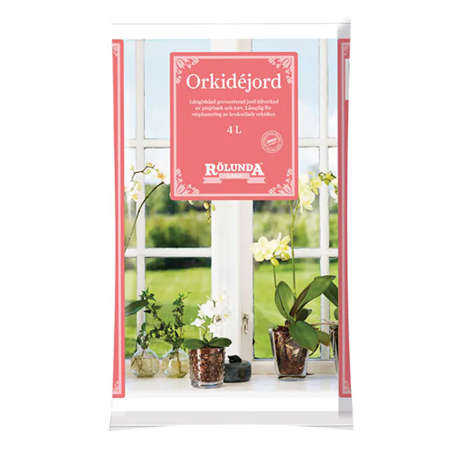 Hovedbilde Orkidéjord 4 liter, Rölunda Gård