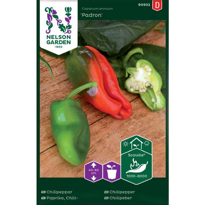 Hovedbilde Chilipepper 'Padron'