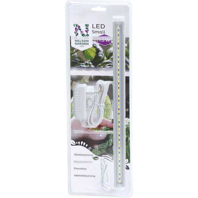 LED Plantelys, Lyslist 39 cm 15 W