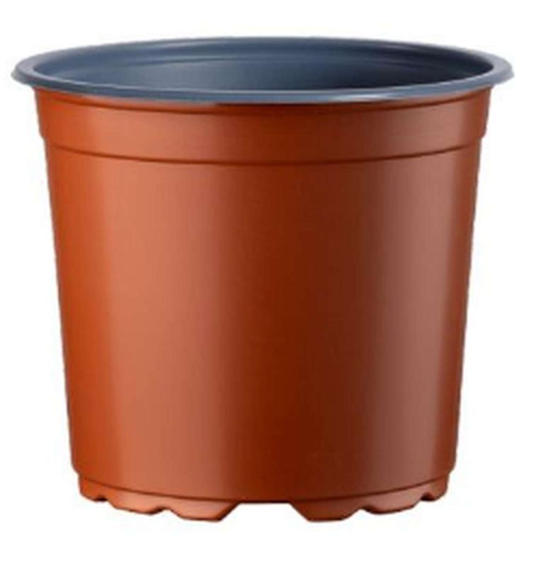 Rund plastpotte ø15 cm